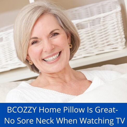 BCOZZY 3-7 Y/O Kids Travel Neck Chin Supporting Pillow for Traveling in a Car seat, Provides Double Support for Toddlers in Road Trips, Must Have Travel Essential, Carry Bag, Small Size, Gray in Kuwait