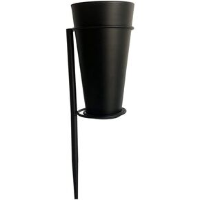 New Designed Metal Grave Vase Flower Holder in ground Cemetery Vase Grave Decoration with Floral Foam in Saudi Arabia