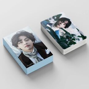 بياجو 55 قطعة من بطاقات الصور في فيوتيفول داي البوم جديد بانجتان بويز في لومو، بطاقات صور بانجتان بويز، بطاقات صور هدية للمعجبين والابنة in Kuwait