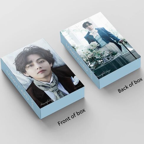 بياجو 55 قطعة من بطاقات الصور في فيوتيفول داي البوم جديد بانجتان بويز في لومو، بطاقات صور بانجتان بويز، بطاقات صور هدية للمعجبين والابنة in Kuwait