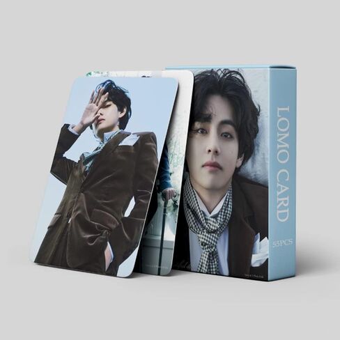 بياجو 55 قطعة من بطاقات الصور في فيوتيفول داي البوم جديد بانجتان بويز في لومو، بطاقات صور بانجتان بويز، بطاقات صور هدية للمعجبين والابنة in Kuwait