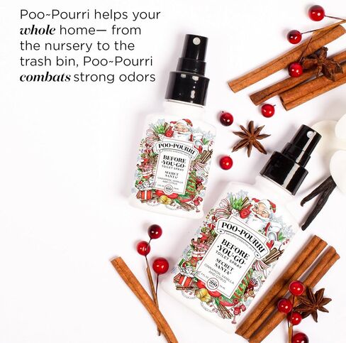 بخاخ المرحاض Poo-Pourri Before-You-Go، الحمضيات الأصلية، حجم السفر 10 مل - الليمون والبرغموت وعشب الليمون، 0.34 أونصة سائلة (عبوة من قطعة واحدة) in Kuwait