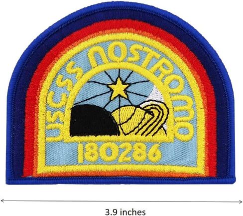 مجموعة USCSS Nostromo Crew Ripley Halloween زي مطرز بالحديد على الرقع in Kuwait