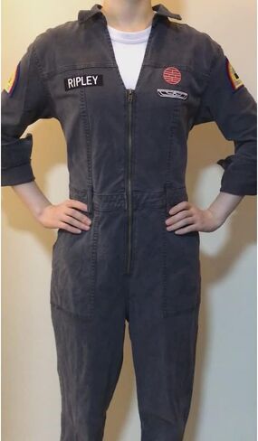 مجموعة USCSS Nostromo Crew Ripley Halloween زي مطرز بالحديد على الرقع in Kuwait
