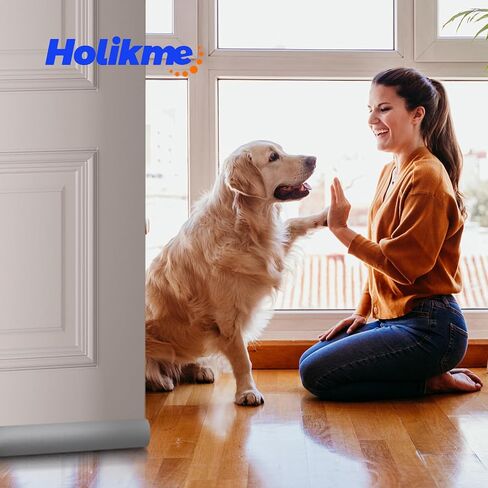Holikme Door Draft Stopper Weather Stripping Noise Blocker Window Breeze Blocker Adjustable Door Sweeps 36inch, Beige in Saudi Arabia