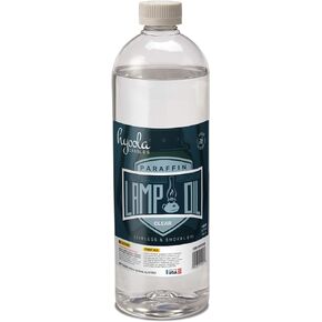 Hyoola Liquid Paraffin Lamp Oil - Clear Smokeless, Odorless, Ultra Clean Burning Fuel for Indoor and Outdoor Use - Highest Purity Available - 32oz in Kuwait