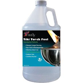 Firefly Tiki Torch Fuel – Clean-Burning Outdoor Lamp Oil for Tiki Torches and Lanterns. Low Smoke, Long-Lasting – Outdoor Patio & Garden Use (Citronella, 2 Gallons) in Saudi Arabia