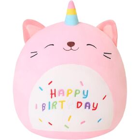 SQEQE Unicorn Cat Plush Kawaii Birthday Cat Plushies Pillow Cat Stuffed Animal Toy Soft Plushie Doll Gifts for Kids Decor(Caticorn, 8 Inch) in Saudi Arabia