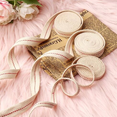 19.5 Foot / 3 Rolls Cotton Oil Lamp Wick, Replacement Oil Lanterns Wick for Oil Lamps and Oil Burners in Kuwait