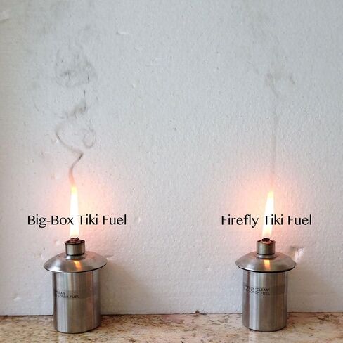 Firefly Tiki Torch Fuel – Clean-Burning Outdoor Lamp Oil for Tiki Torches and Lanterns. Low Smoke, Long-Lasting – Outdoor Patio & Garden Use (Citronella, 2 Gallons) in Kuwait