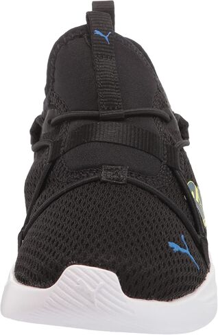 PUMA Softride Rift Slip On Running Shoe, Black-Nebulas Blue-Nrgy Yellow-Intense Blue, 11.5 US Unisex Little Kid in Saudi Arabia