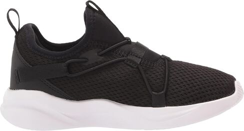 PUMA Softride Rift Slip On Running Shoe, Black-Nebulas Blue-Nrgy Yellow-Intense Blue, 11.5 US Unisex Little Kid in Saudi Arabia
