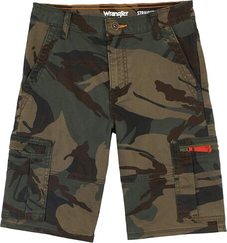Wrangler Boys' Straight Fit Cargo Shorts in Saudi Arabia