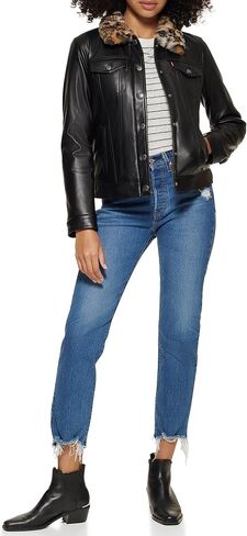 Levi's womens Classic Sherpa Lined Trucker Jacket (Standard & Plus Sizes) in Saudi Arabia