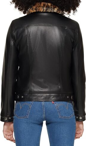 Levi's womens Classic Sherpa Lined Trucker Jacket (Standard & Plus Sizes) in Saudi Arabia