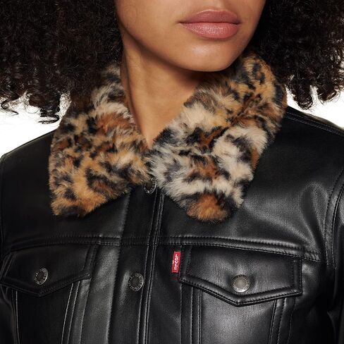 Levi's womens Classic Sherpa Lined Trucker Jacket (Standard & Plus Sizes) in Saudi Arabia