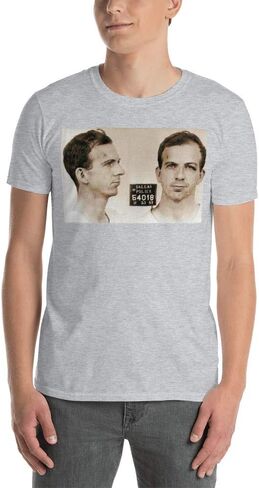 Lee Harvey Oswald Mug Shot Nov 22 1963 Horizontal Painting Mugshot T-Shirt in Saudi Arabia