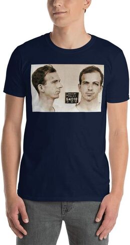 Lee Harvey Oswald Mug Shot Nov 22 1963 Horizontal Painting Mugshot T-Shirt in Saudi Arabia