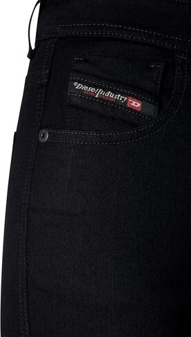 Diesel 1984 SLANDY-HIGH 069EF Super Skinny Jeans Jeans Woman Black in Saudi Arabia