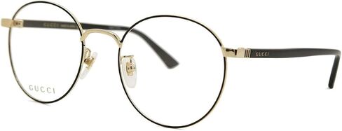 Gucci GG0297OK Trendy Round Metal Eyeglasses 52mm in Saudi Arabia