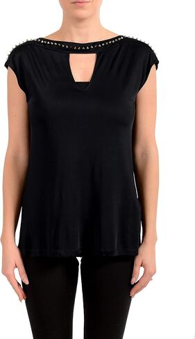 Versace Collection Women's Black Blouse Top Sz US in Saudi Arabia