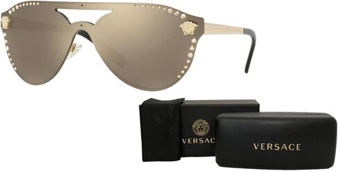 Versace VE2161B Irregular Sunglasses for Women + BUNDLE With Designer iWear Complimentary Eyewear Kit in Saudi Arabia