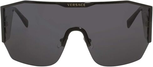 Versace Man Sunglasses, Black Lenses Metal Frame, 41mm in Saudi Arabia