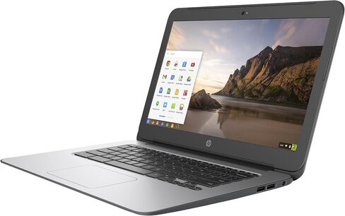 HP Chromebook T4M32UT#ABA 14-Inch Laptop (Intel Celeron Processor, 4 GB RAM, 16 GB SSD, Chrome OS), Black in Saudi Arabia