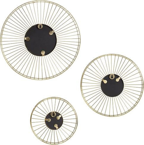 Habitat Ariston Gold Set of 3 Wall Mirror in Saudi Arabia