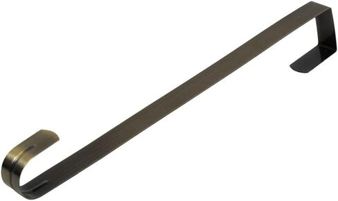 12 Inch Wreath Hanger for Front Door -Thin Metal Hook for Wreath, Door Sign Holiday Decorations Holder (Black, 1) in Saudi Arabia