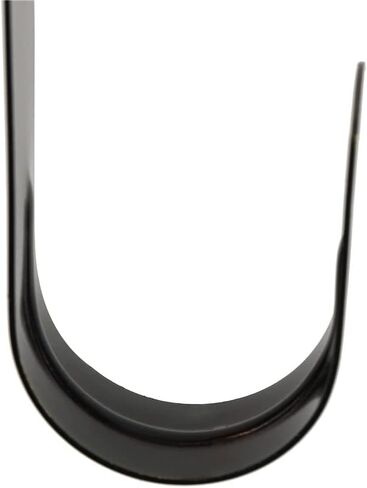 12 Inch Wreath Hanger for Front Door -Thin Metal Hook for Wreath, Door Sign Holiday Decorations Holder (Black, 1) in Saudi Arabia