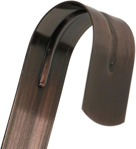 12 Inch Wreath Hanger for Front Door -Thin Metal Hook for Wreath, Door Sign Holiday Decorations Holder (Black, 1) in Saudi Arabia