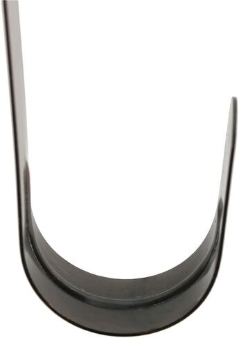 12 Inch Wreath Hanger for Front Door -Thin Metal Hook for Wreath, Door Sign Holiday Decorations Holder (Black, 1) in Saudi Arabia