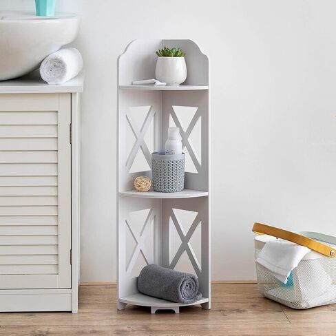 TuoxinEM Kids Nightstand,Bathroom Counter Organizer Perfect for Bathroom Storage,Small Shelf Match Any Room,White in Saudi Arabia
