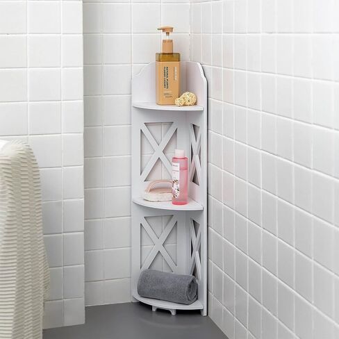 TuoxinEM Kids Nightstand,Bathroom Counter Organizer Perfect for Bathroom Storage,Small Shelf Match Any Room,White in Saudi Arabia