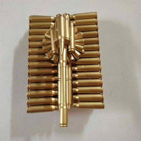 Bullet Shell Casing Shaped Army Tank Metal Sculpture,Great Decorative Artwork Model Gift for Home,Study Room Decorations (95 Tank) in Saudi Arabia