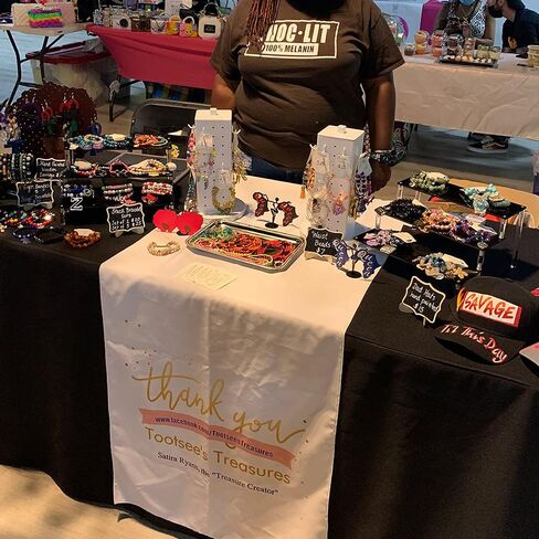 Mini Chalkboard Signs, 20 Pack Small Wooden Tabletop Chalkboard Sign with Support Easels for Weeding Table Numbers, Buffet Food Signs, Party Decoration (Fancy Polygon) in Kuwait