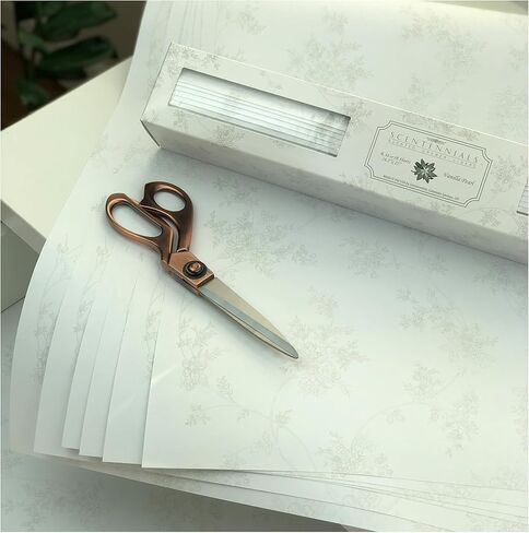 بطانات الأدراج والأرفف المعطرة من سينتينيلز - طباعة زهور - 6 ورقات غير لاصقة مقاس 16.5 × 22 بوصة - مثالية لرفوف الخزانة وأدراج خزانة الملابس (الخزامى) in Kuwait