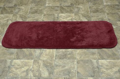 مجموعة سجادة الحمام المصنوعة من النايلون الفاخرة والفاخرة للغاية والقابلة للغسل من Garland Rug مكونة من 3 قطع، باللون الأسود in Kuwait