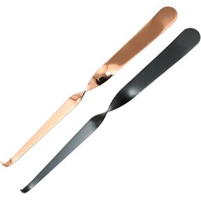 WHYHKJ 2pcs Stainless Steel Wick Dippers Put Out Extinguish Candle Wick Dipper Candle Hook Home Candle Wick Tools (1 x Black + 1 x Rose Gold) in Kuwait