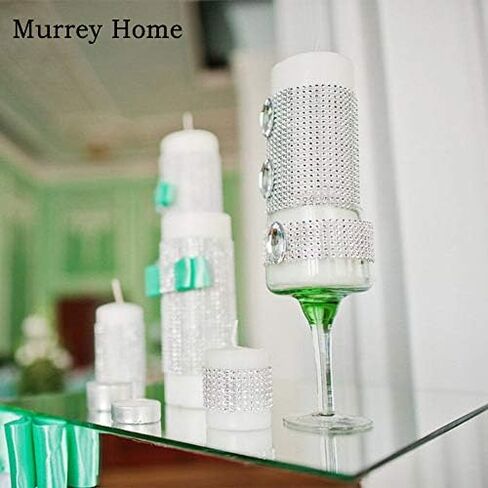 مرايا Murrey Home Gym مقاس 12 بوصة مربعة مثبتة على الحائط، بلاط مرآة بدون إطار لصينية شموع السقف والجدار قطع مركزية للطاولة، مجموعة من 4، 2 مم in Kuwait
