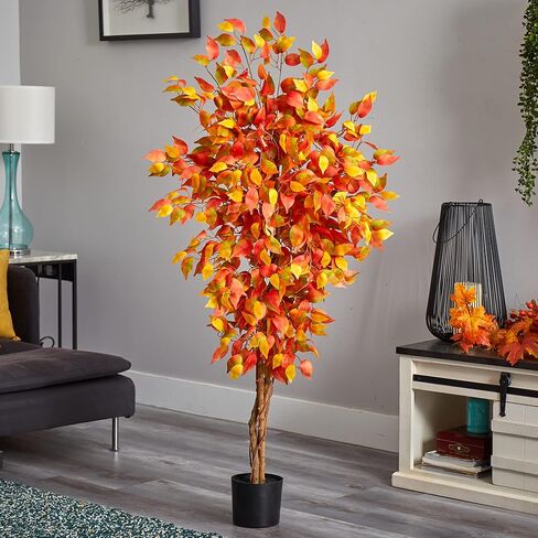 5ft. Autumn Ficus Artificial Fall Tree in Kuwait