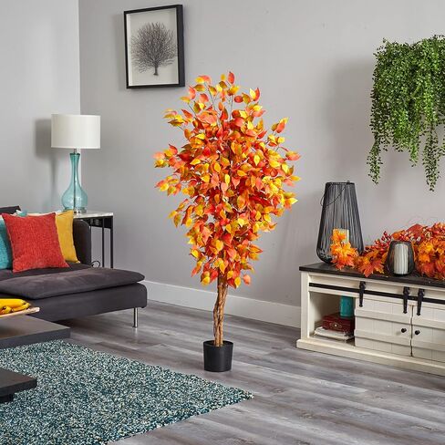 5ft. Autumn Ficus Artificial Fall Tree in Kuwait