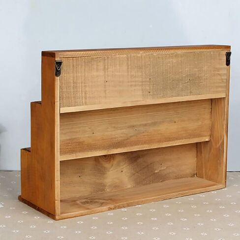 Cabilock 12 Compartment Shadow Box Display Shelf Organizer Small Item Display Unit for Wall or Table Desk Memorabilia Holder in Kuwait