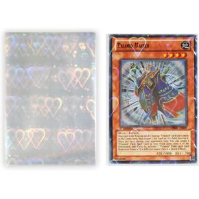 100 قطعة من أكمام البطاقات الوامضة بالليزر، أغلفة قلوب لامعة Kpop Photocard (58 × 89 مم، قلوب) in Kuwait