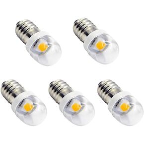 5X E10 LED Bulb 3V 0.6W 5050 1SMD Warm White 3000K Replacement Bulb Upgrade for Headlamps Flashlights Torch Light Bulbs New DIY in Saudi Arabia