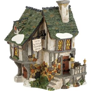 Department 56 Dickens' Village Six Jolly Fellowship Porters Lit House, 6.9 inch in Saudi Arabia