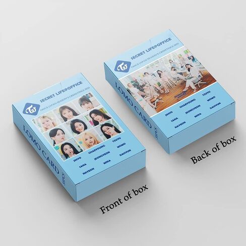 FOURBOM 55pcs Twice Photocard TWICE 2023 SEASON'SGREETING LOMO بطاقات مرتين بطاقات الألبوم KPOP Twice Album Cards TWICE 2023 SEASON'SGREETING صور بطاقات مجموعة بطاقات الصور مرتين in Kuwait