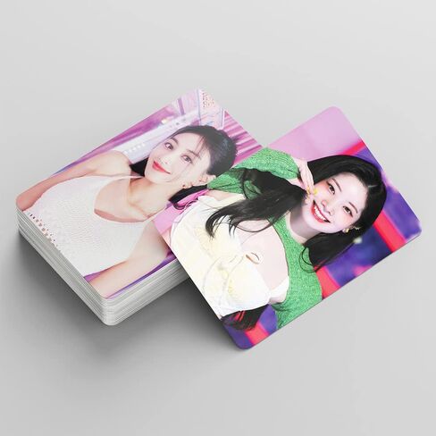 FOURBOM 55pcs Twice Photocard TWICE 2023 SEASON'SGREETING LOMO بطاقات مرتين بطاقات الألبوم KPOP Twice Album Cards TWICE 2023 SEASON'SGREETING صور بطاقات مجموعة بطاقات الصور مرتين in Kuwait