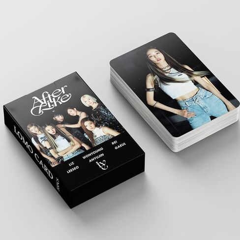 IVE Photo Cards 55pcs IVE After Like New Album Photocard KPOP IVE LOMO Cards New Album Photocard KPOP Postcards IVE merch Gift for Fans Daughter in Saudi Arabia